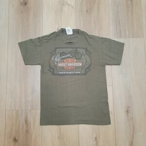 VTG Harley Davidson A-10 Warthog Tee Mens XS (Tag S) USA Bossier City